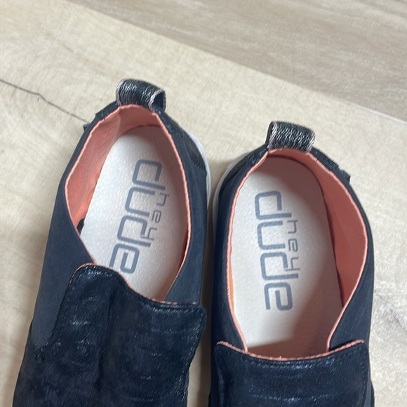 Hey Dude 8 Black Slip-On Sneakers - Picture 7 of 8